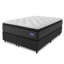 Ver imagem 1 de Cama Box Queen Colchão Ortopédico Titã Molas Ensacadas Pillow Top Hip Sleep