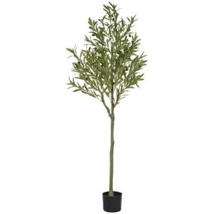 Planta Artificial Arvore Oliveira C/pote X882 Verde 1,60cm