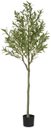 Ver imagem 1 de Planta Artificial Arvore Oliveira C/pote X882 Verde 1,60cm
