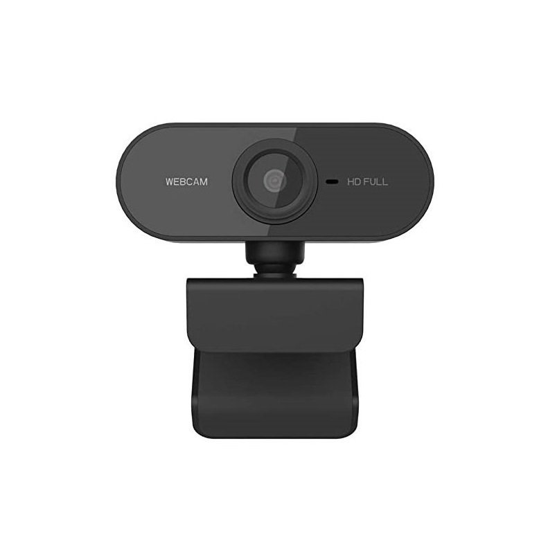 Webcam HD Full 1080p USB Câmera Computador Microfone Ajuste Foco Ângulo 360° - 5