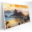 Ver imagem 1 de Quadro Pão de Açúcar Rio de Janeiro Medidas 60x40 Cm Impressão Vidro Acrílico