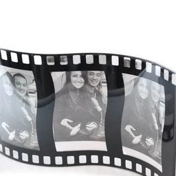 Porta Retrato 3 Fotos 10x15 de Vidro Filme Ondulado Square Pf-505 - 2