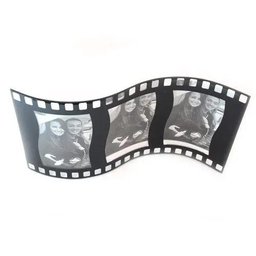 Porta Retrato 3 Fotos 10x15 de Vidro Filme Ondulado Square Pf-505 - 4