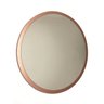 Espelho Redondo de Parede Estilo Minimalista 50 Cm - Moema - Rosê Gold - 7