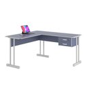 Ver imagem 1 de Escrivaninha para Computador L com 2 Gavetas Cadiz