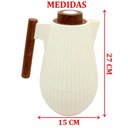 Ver imagem 2 de Garrafa Térmica de Mesa Morden White Leite Café Chimarrão 1l
