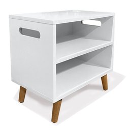 Sapateira Organizadora Premium para Hall De Entrada De Chão:Branco - 1