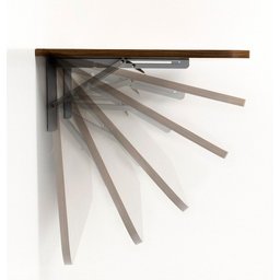 Mesa Retrátil 90cmx40cm na Cor Madeira - 3