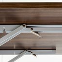 Ver imagem 4 de Mesa Retrátil 90cmx40cm na Cor Madeira