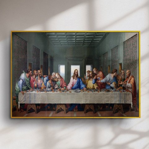 Quadro Decorativo Santa Ceia
