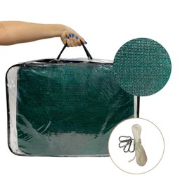 Tela Toldo Sombreamento Sun shade Noronha UV 4X4 - SES-0013 - Verde escuro - Cor - 4