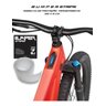 Adesivo Protetor de Quadro Garfo Bike Rolo 1,5m X 6cm Rsd - 1