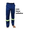 CALÇA DE BRIM UNIFORME PROFISSIONAL - COM FAIXA REFLETIVA 1/2 ELASTICO Diviseg 1/2 ELASTICO COM FAIX - 4