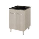 Ver imagem 2 de Balcão Gabinete Tanque com Cuba 0,60x0,60 Vectra Hr Móveis:elmo-elmo