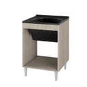 Ver imagem 3 de Balcão Gabinete Tanque com Cuba 0,60x0,60 Vectra Hr Móveis:elmo-elmo