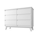 Ver imagem 2 de Cômoda Para Quarto Londres Com 6 Gavetas - Branca