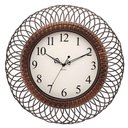 Ver imagem 1 de Relógio de Parede Herweg Quartz Vime Marrom Chocolate 660124 Único