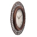 Ver imagem 2 de Relógio de Parede Herweg Quartz Vime Marrom Chocolate 660124 Único