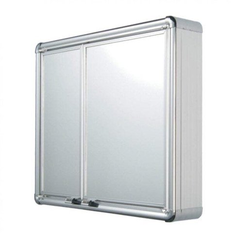 Espelheira para Banheiro 2 Portas 54CMX45CM
