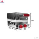 Ver imagem 4 de Máquina Crepe Suíço a Gás 12 Cavidades Industrial Crepeira