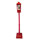 Ver imagem 1 de Poste Decorativo Natalino Vermelho