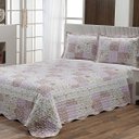 Ver imagem 1 de Kit Colcha Queen Patchwork Bouti Portofino 3 Peças Niazitex