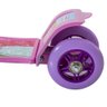 Patinete Infantil de Ferro 50 Kg 7 8 9 10 Anos Dobrável Rosa - 2