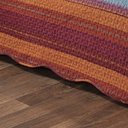 Ver imagem 3 de Kit Colcha Solteiro Patchwork Bouti Portofino 2 Peças Niazitex 02 Peças Geométrica Niazitex