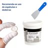 Massa Flex para Acabamento Cinza Glacial 90g Santa Luzia - 4