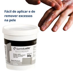 Massa Flex para Acabamento Cinza Glacial 90g Santa Luzia - 7