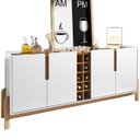Ver imagem 1 de Buffet Aparador 190cm Com Adega 050520 Branco Cedro DCASA