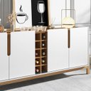 Ver imagem 7 de Buffet Aparador 190cm Com Adega 050520 Branco Cedro DCASA