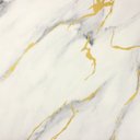 Ver imagem 3 de Papel de Parede Mármore Off White e Dourado Vinilico Lavável+cola para Aplicação