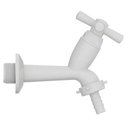 Ver imagem 3 de Torneira Tanque 10cm com Bico Cross Branco Tigre 1/2 e 3/4