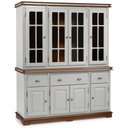 Ver imagem 1 de Cristaleira Arca e Oratório 8 Portas 3 Gavetas Manchester 2055 Linz Móveis - Off White/Imbuia