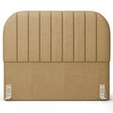 Ver imagem 3 de Cabeceira Cama Box King Estofada Orgânica 195cm Alice W01 Linho Bege Escuro - Lyam Decor