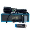 Lanterna Recarregável Ultra Potente Led P160 Buld Canhão - 3