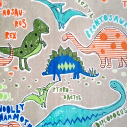Manta Cobertor Solteiro Infantil Dinossauro 1,50x2,20 Soft Flannel Macio Menino - 4