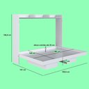 Ver imagem 6 de Cama Casal Articulavel Horizontal 140 Hanover Branco