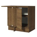 Ver imagem 5 de Balcão Armário de Cozinha de Canto 1 Porta Rustic Glamy Madesa
