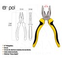Ver imagem 2 de Alicate Universal 8 Polegadas Cabo Emborrachado Profissional