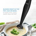 Ver imagem 5 de Elite Gourmet Mixer Manual Elétrico 150w com Controle de 1 Toque (preto)