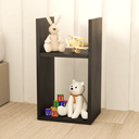 Ver imagem 1 de Nicho Apoio Lateral de Cabeceira Decorativo Infantil Brinquedos Preto