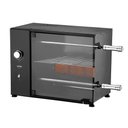 Ver imagem 3 de Churrasqueira a Gás Glp Rotativa Elétrica 2 Espetos + Grelha Acendimento Manual Duetto 110v Arke