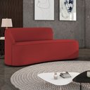 Ver imagem 2 de Sofá 2 Lugares Orgânico 140 Cm Morgan Veludo Marsala D03 - D’Rossi