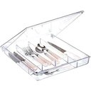 Ver imagem 1 de Porta Talheres com Tampa Linha Premium Cristal - Keita