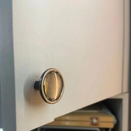 Kit 6 Puxadores Ouro Velho 1764 Grenade Ponto para Móveis Armários Gavetas Torralba. - 2