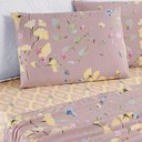 Ver imagem 7 de Colcha + Jogo de Cama Bouti Estampado King 07 Peças 100% Poliéster - Lavanda