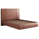 Ver imagem 1 de Cama Casal Flutuante com Cabeceira 140cm Astra S04 Couríssimo Telha - Lyam Decor