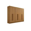 Ver imagem 1 de Guarda Roupa Casal Athos 6 Portas 100% Mdf D`doro Móveis - Cinamomo